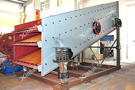 Circular vibrating screen