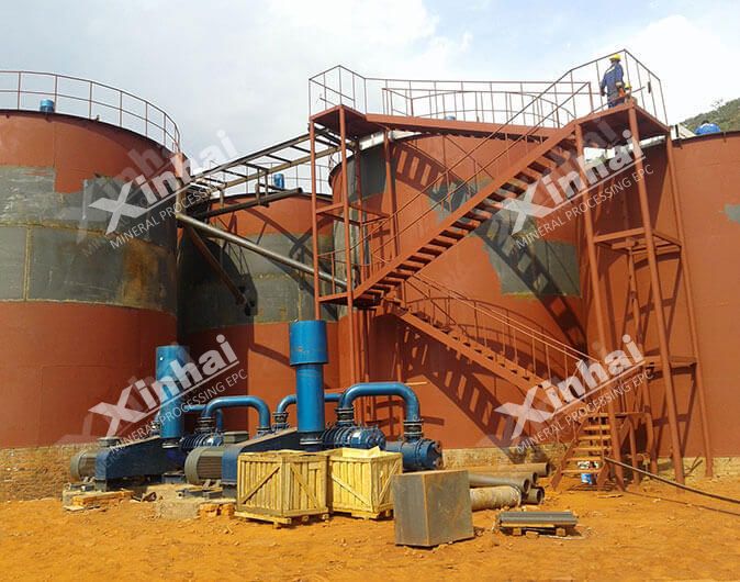 Sudan 700t/d Rock Gold Mineral Processing Plant