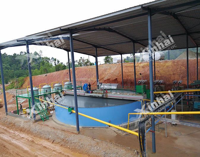 Malaysia 700t/d Gold Mineral Processing Plant