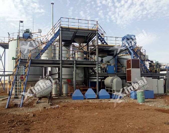 Sudan 300t/d Gold Mineral Processing Plant