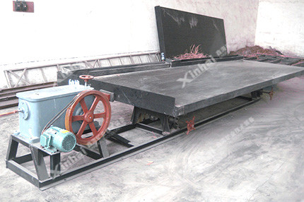 Ore beneficiation shaker