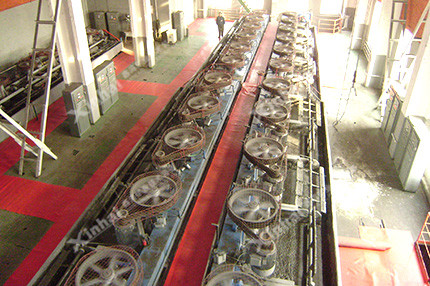 Gold flotation production line