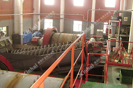Gold ore dressing production line